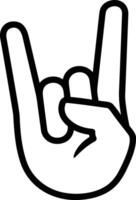 Hand icon symbol image illustration vector