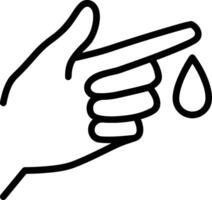 Hand icon symbol image illustration vector