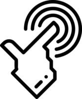 Hand icon symbol image illustration vector
