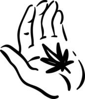 Hand icon symbol image illustration vector
