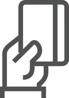Hand icon symbol image illustration vector