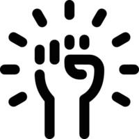 Hand icon symbol image illustration vector