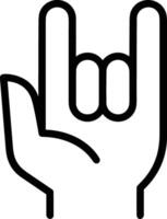 Hand icon symbol image illustration vector