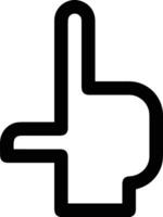 Hand icon symbol image illustration vector