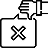 Hand icon symbol image illustration vector