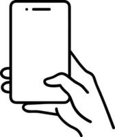 Hand icon symbol image illustration vector