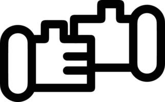 Hand icon symbol image illustration vector
