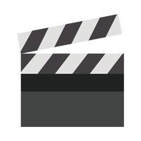 Clapperboard Icon Design vector