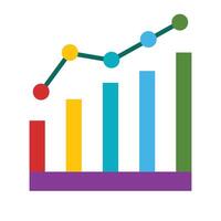 Statistic Icon Design vector
