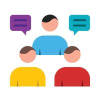 Forum Icon Design vector