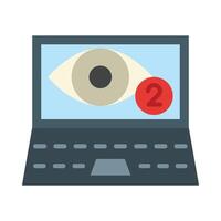 Views Icon Design vector