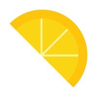 Lemon Slice Icon Design vector