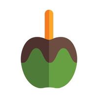 Caramelized Apple Icon Design vector