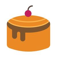 Cinnamon Roll Icon Design vector