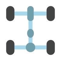 Undercarriage Icon Design vector