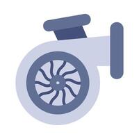 Turbo Icon Design vector