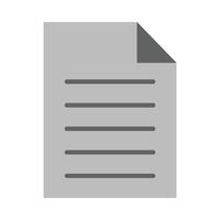 Document Icon Design vector