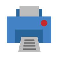 Printer Icon Design vector