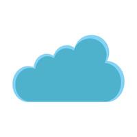 Cloud Icon Design vector