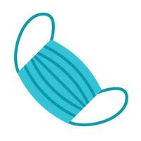 Protective Mask Icon Design vector