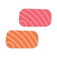 Sashimi Icon Design vector