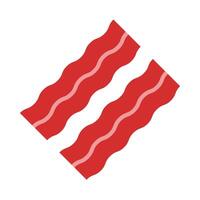 Bacon Icon Design vector