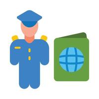 Security Control Icon Design vector