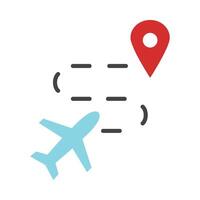 Route Icon Design vector