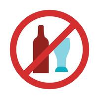 Illegal Icon Design vector