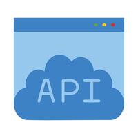 4Api Icon Design vector