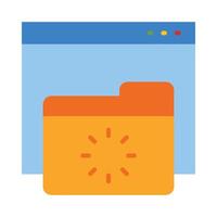 Loading Icon Design vector