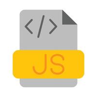 Javascript Icon Design vector