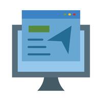 Landing Page Icon Design vector