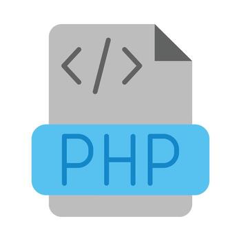 Php Icon Design vector
