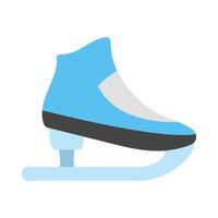 Figure Skating Icon Design vector