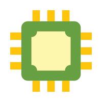 Chip Icon Design vector