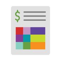 Statement Icon Design vector