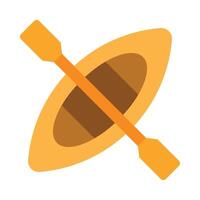 diseño de icono de kayak vector