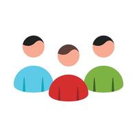 Teamwork Icon Design vector