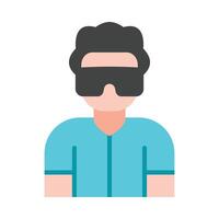 Virtual Reality Icon Design vector