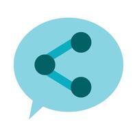 Share Icon Design vector