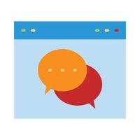 Browser Icon Design vector