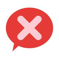 Cross Mark Icon Design vector
