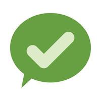 Check Sign Icon Design vector