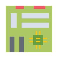 Motherboard Icon Design vector