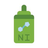 Nicotine Icon Design vector