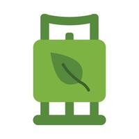 Biogas Icon Design vector