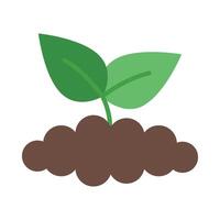 Sprout Icon Design vector