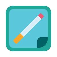 Nicotine Patch Icon Design vector