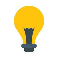 Light Bulb Icon Design vector